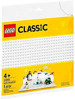 Конструктор LEGO Classic Белая базовая пластина 11010
