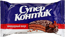 Печиво-сандвіч Konti СуперКонтік Шоколадний смак 100 г (4823012232049) 