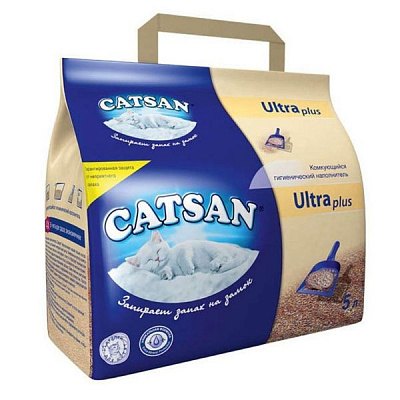 Наповнювач для котячого туалету Catsan Ultra plus 5 л 9575