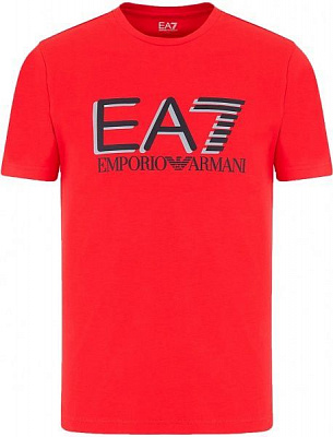 Футболка EA7 T-short 3HPT62-PJ03Z-1451 S червоний