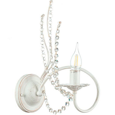 Бра Victoria Lighting 1x40 Вт E14 античный белый Arfa/AP1 