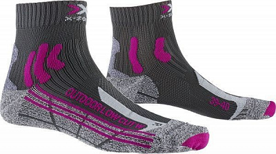Шкарпетки X-Socks TREK OUTDOOR LOW CUT WMN SOCKS XS-TS16S19W-G041 чорний р.37-38