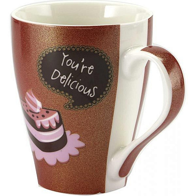 Чашка фарфоровая Десерты в ассортименте 375 мл