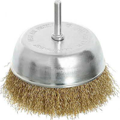 Щітка дискова 100 мм x 6 мм Compass рифлений дріт