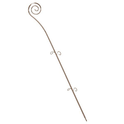 Опора пластиковая Алеана Спираль для орхидей коричневый прозрачный PS 114043