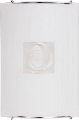 Світильник настінний Nowodvorski ROSE 1 1x60 Вт E14 білий матовий