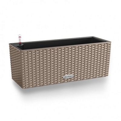 Ящик балконный Lechuza Balconera Cottage 50 (15446) прямоугольный 8 л песочно-коричневый 