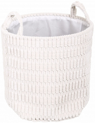 Кошик Velvet L 38x38 см EG92596W молочний