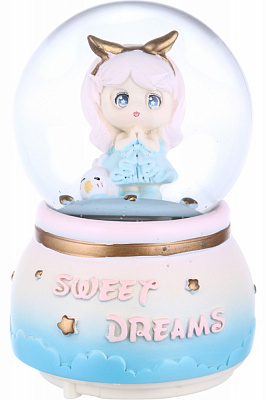 Декорація новорічна JM2118YC куля-LED Sweet Dreams 12.5 см