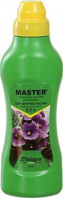 Удобрение минеральное Valagro Master для цветущих растений 0,5 л