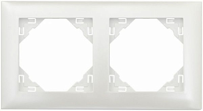 Рамка двомісна Efapel LOGUS універсальна білий 90920 TGE