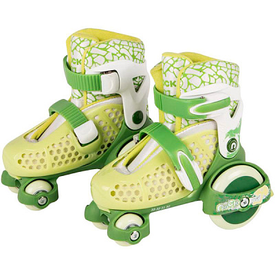 Роликові ковзани GW-169HB-01 р. 30-33 зелений
