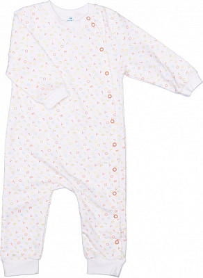 Комбінезон для дівчинки Minikin р.80 білий із принтом