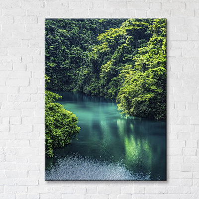 Картина на холсте Амазонка 1 75x100 см Brushme FNK0122024