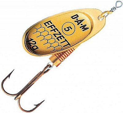 Блесна DAM Effzett Standard 12 г gold 5120205