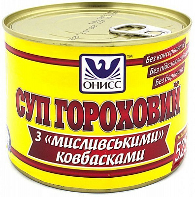 Консерва Онисс Суп гороховый с 