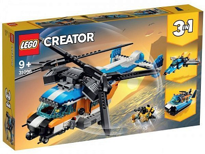 Конструктор LEGO Creator Двогвинтовий гелікоптер 31096