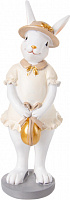 Фігурка декоративна Кролик в платті 5,5x5,5x15 см 192-231 Lefard