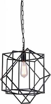 Люстра подвесная WunderLicht MF5153-31 1x40 Вт E27 черный 