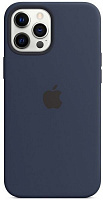Чохол-накладка Apple iPhone 12 Pro Max Silicone Case with MagSafe Deep Navy (MHLD3ZE/A)