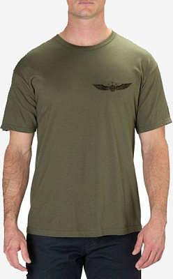 Футболка чоловіча 5.11 Tactical EMEA Insignia 41280ABX-225 р. L зелений