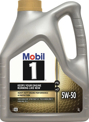 Моторне мастило Mobil FS x2 5W-50 4 л (153638)