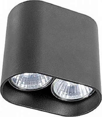 Светильник точечный Nowodvorski Pag 35 Вт GU10 черный 9386