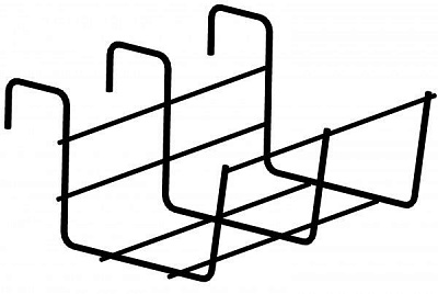 Тримач під великий вазон 70 кг 33,5х40x20 см чорний