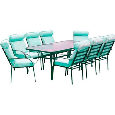 Комплект мебели Indigo Николь HYS-0197 бирюзовый