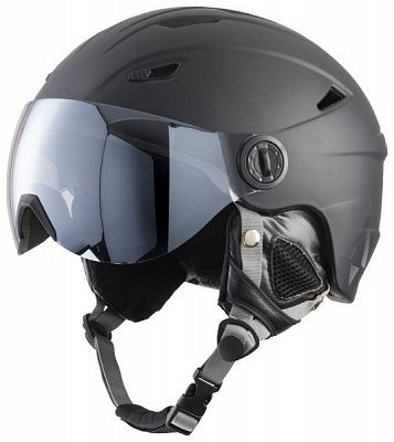 Горнолыжный шлем TECNOPRO Pulse S2 Visor HS-016 282380-050 р. L черный