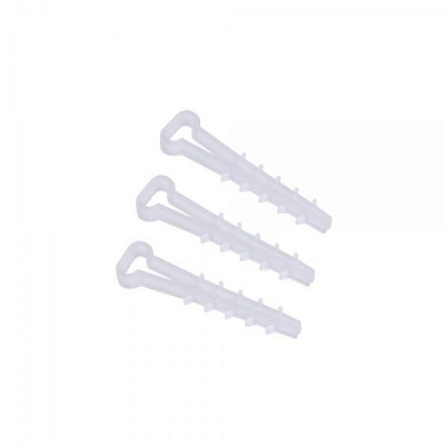 Дюбель-елка плоский Expert 6х3 мм 100 шт. прозрачный 