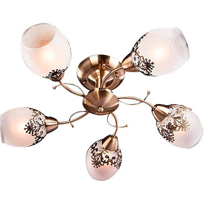 Люстра стельова Blitz 9236-45 5x40 Вт E14 золото