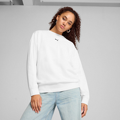 Джемпер Puma ESS Oversized Crew TR 68540102 р.S белый