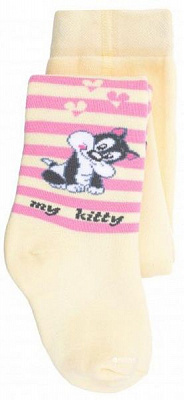 Колготки детские Conte-Kids SOF-TIKI 389 7С-38СП р.62-74 кремовый 