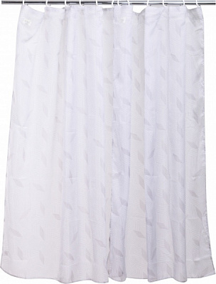 Набор кухонных тюлей Woodblock серый 2 шт. 140х160 см La Nuit