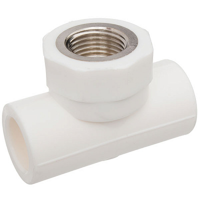 Трійник комбінований Valtec ППР 20х1/2