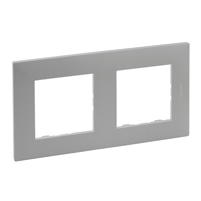 Рамка Legrand Niloe Step 863492 универсальная сталь