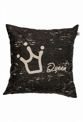Подушка декоративная Queen Black 45x45 см Прованс 