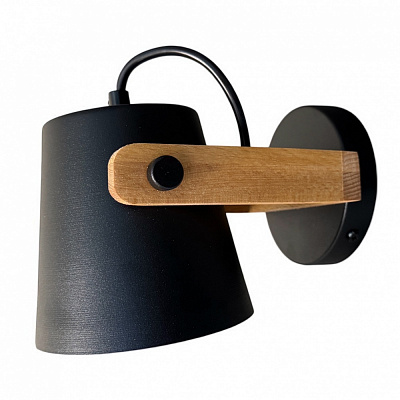 Бра LIGHT SET VOLOSHKA WLC 1x12 Вт GX53 черный