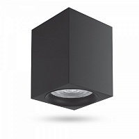 Світильник точковий LightMaster квадрат 35 Вт GU10 чорний MLT107 чорний