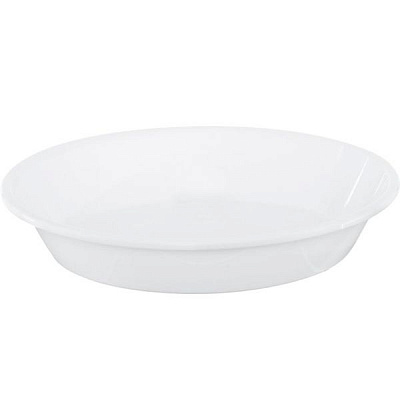 Піддон пластиковий Тарлев білий круглий (P16) білий