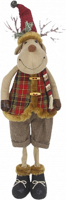 Декорация новогодняя SHENZHEN NANSING SCIENCE лось стоящий 69 см 