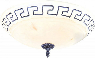 Світильник настінно-стельовий Globo Rustica 2x60 Вт E27 антична мідь 6889