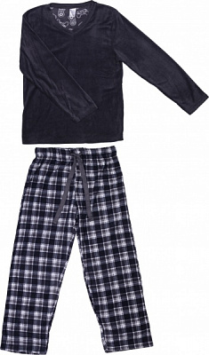 Костюм домашний мужской La Nuit Basic Game р. L черный 