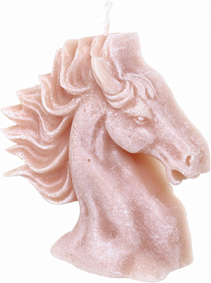 Свеча Лошадь 120 г символ 2026 года цвет в ассортименте Pako-If