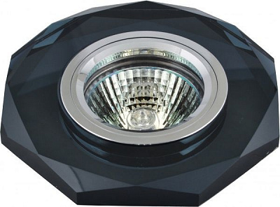 Світильник точковий Blitz 35 Вт MR16 хром/чорний BL 001A CH+BK