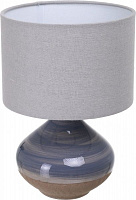 Настольная лампа Accento lighting 1x40 Вт E14 серый с коричневым ALT-T-F4563BC2 
