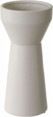 Ваза керамическая белая Cartagena 28х13,5х13,5 см