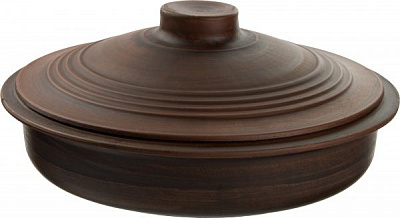 Сковорода з кришкою керамічна 28 см