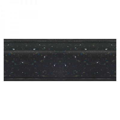 Плинтус для столешницы REHAU 118 Tuscus nero Mika 3226 (99992) 5000x37x17 мм